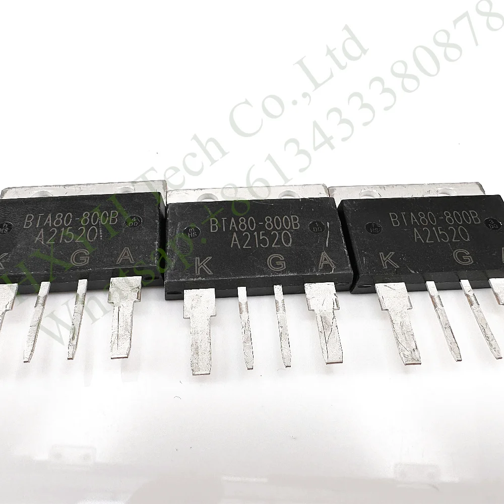 (5pcs/Bag) BTA80-800B TO-4PL 80A 800V Bidirectional Thyristor High-Power Transistor New original