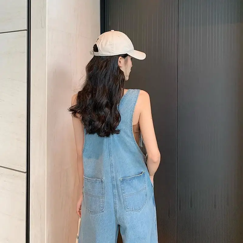 

Full Jumpsuits Woman Bottoms Femme Aesthetic Glam Popular Fly Bright Gold Sequin Commute Thick Bowknot Boho Suspenders