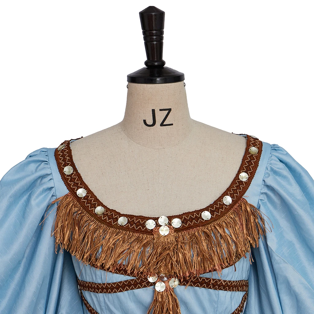 

Custom Made Donkey Skin Princess Cosplay Woman Rococo Victorian Princess Dress Party Medieval Royal Blue Gown