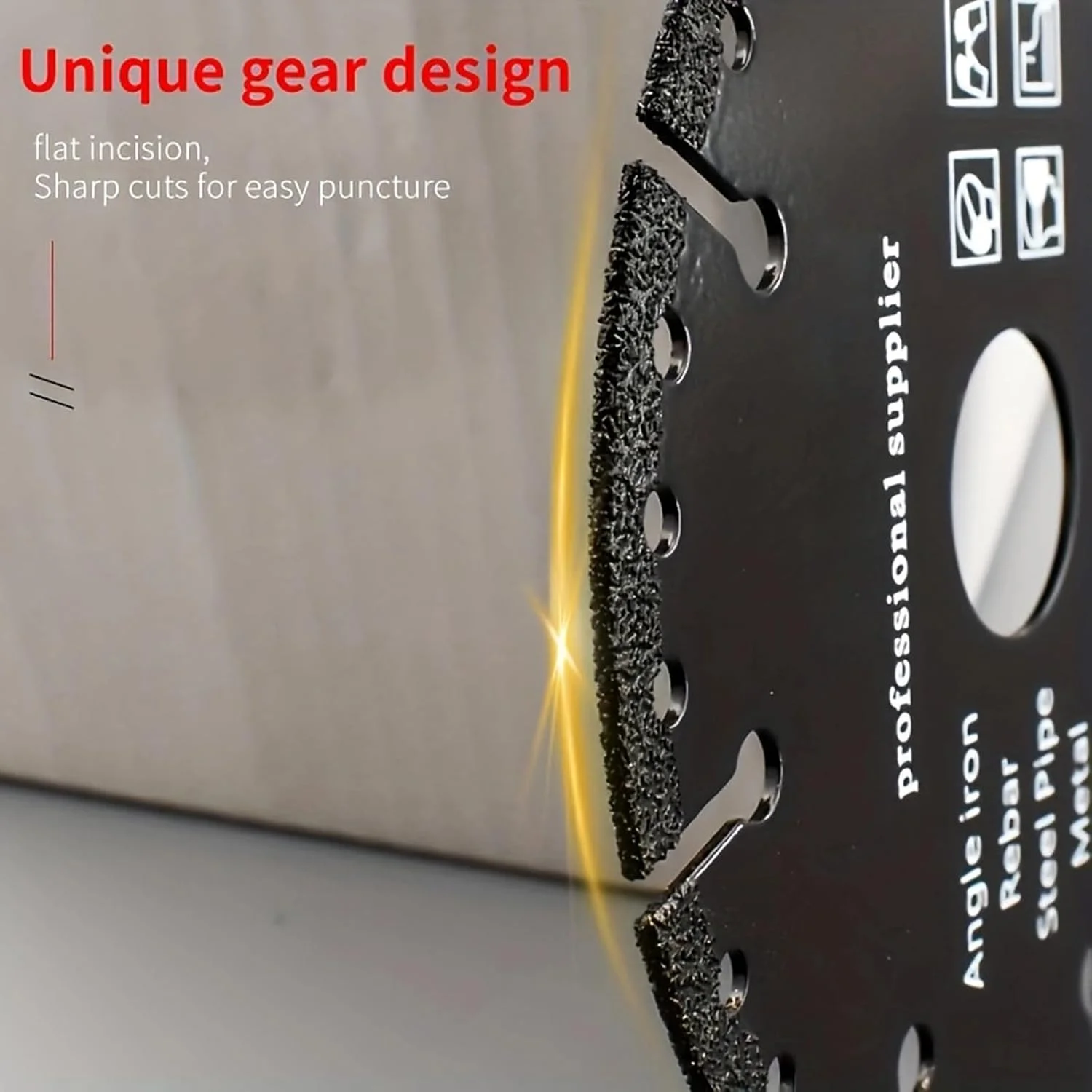 125mm Metal Cutting Diamond Blades - Sharp Discs for Steel, Aluminum, Concrete, Stone, Marble, Iron Cutting Disc