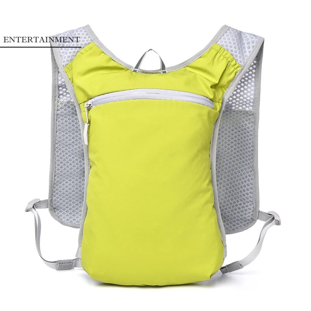 

Reflective Running Hydration Vest Bag Breathable Strap Quick Dry Outdoor Running Vest Padded Strap Waterproof