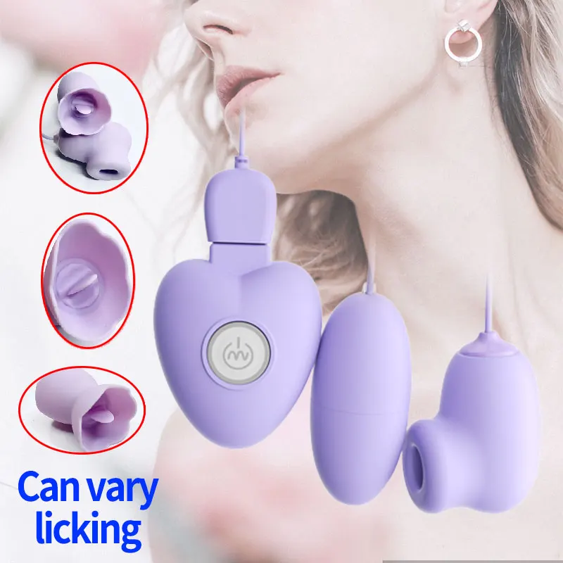 10 Speed Nipple Sucking Vibrator Egg Clit Vacuum Sucker for Female Sex Toy Clitoris 2 In 1 Vibrat C&G Spot Stimulation Adult