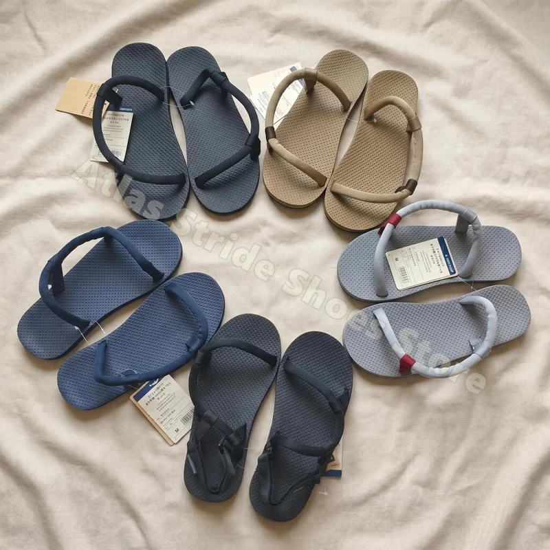 Beach Flip Flops With Back Strap Non Slip Lightweight Breathable Comfortable Quick Dry Summer Outdoor Casual Slippers For Women