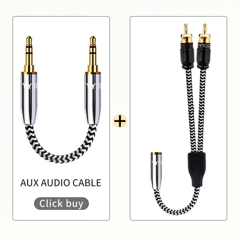 Kabel RCA rozdzielacz Audio Jack 3.5 do 2 kabel RCA s 3.5mm kobiecy męski przewód Aux Cabo do TV PC wzmacniacze DVD przewód głośnikowy VCD