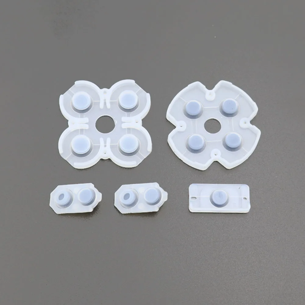 1 مجموعة كاملة الإسكان إصلاح أجزاء D-الوسادة دائرة مربع مثلث X زر مجموعة ل PS4 برو تحكم JDS-040 050 JDM-010 #6