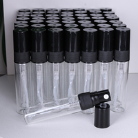 Special sale 50/piece 5ml transparent high quality glass perfume bottle spray bottle mini portable travel sub-bottle