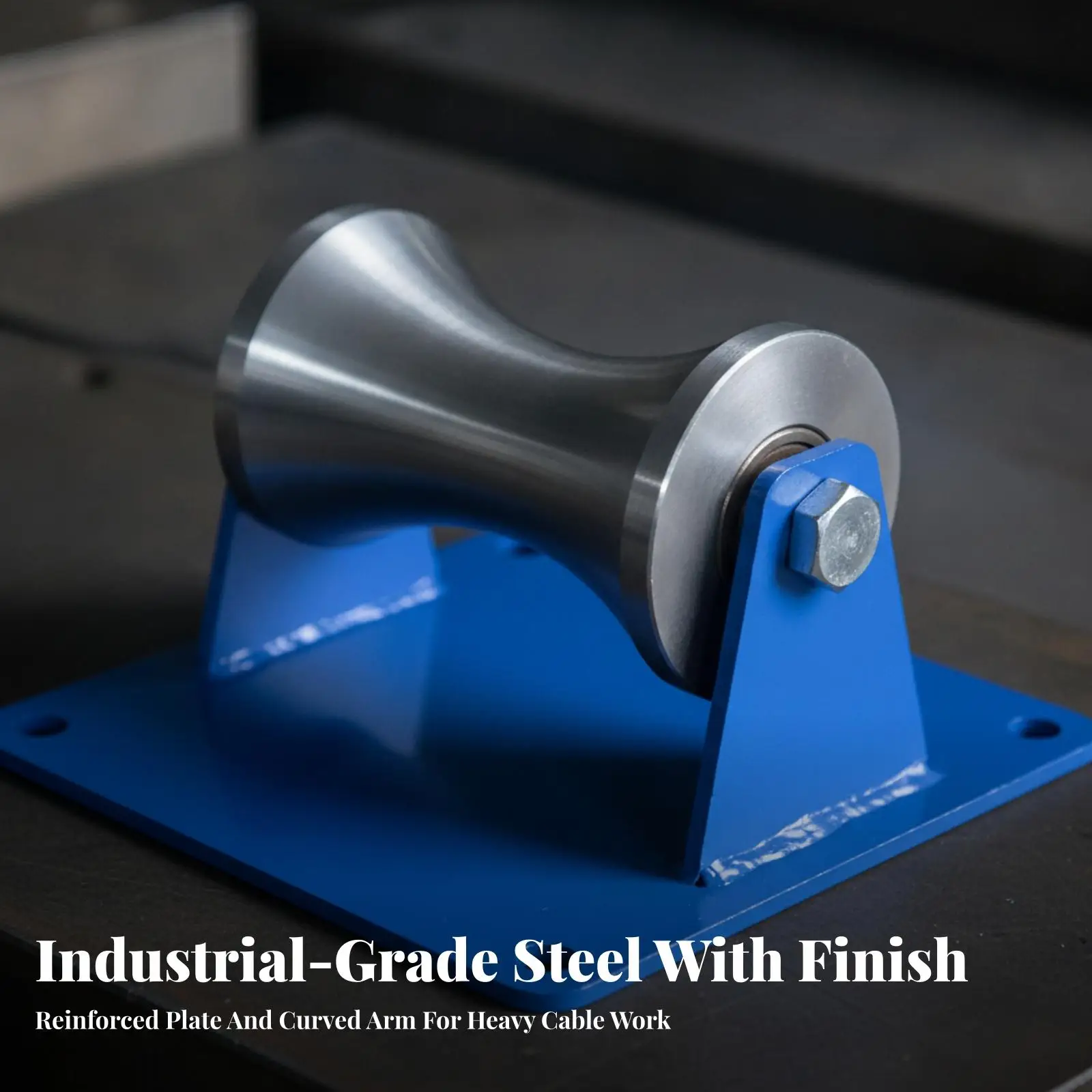 Cable Guide Pulley Steel Hardware Long-Lasting for Workshops