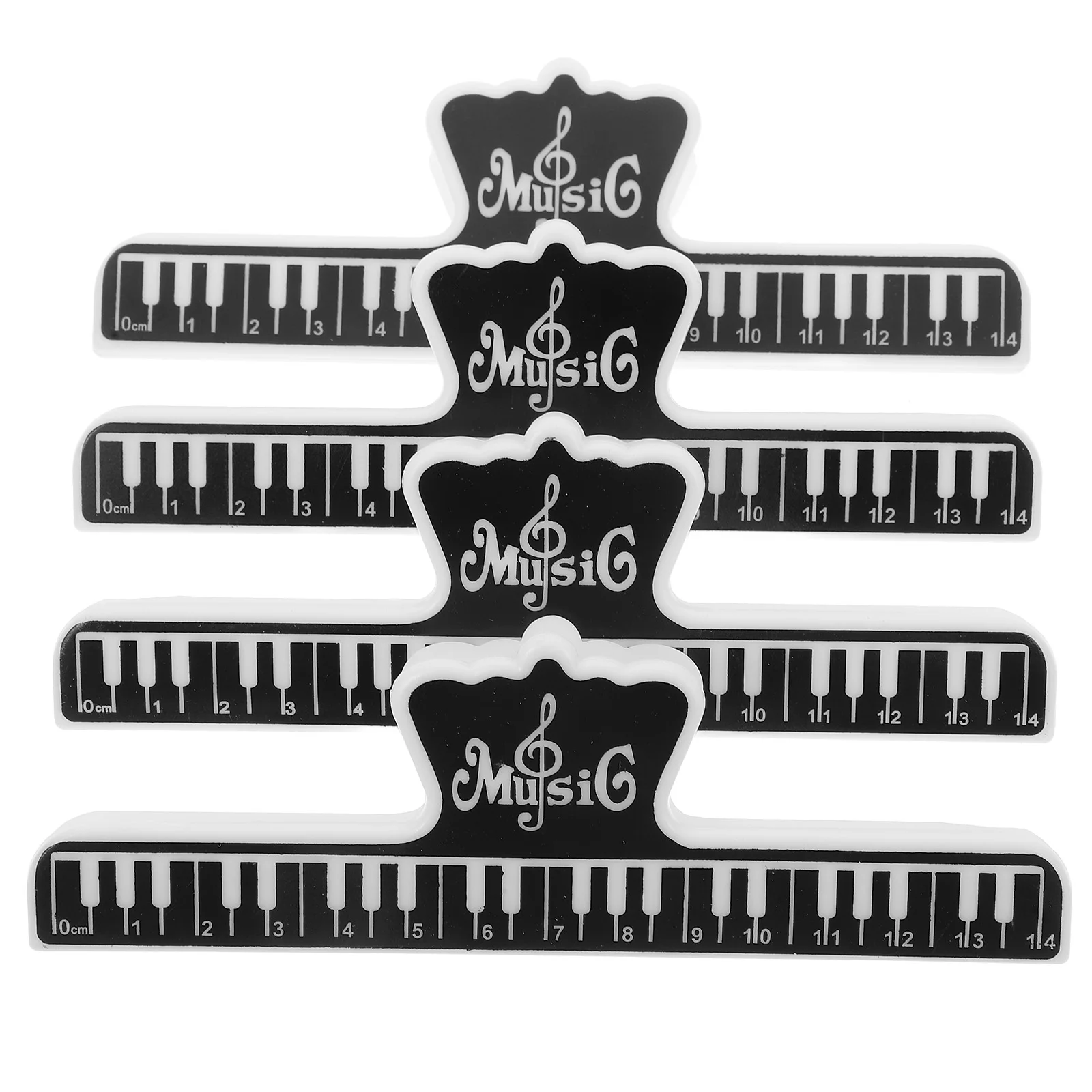 

Piano Clip Sheet Holder Book Page Retainer Large Black Clips Paper Clips Music Score Holder Sheet Music Clip Office Supplies