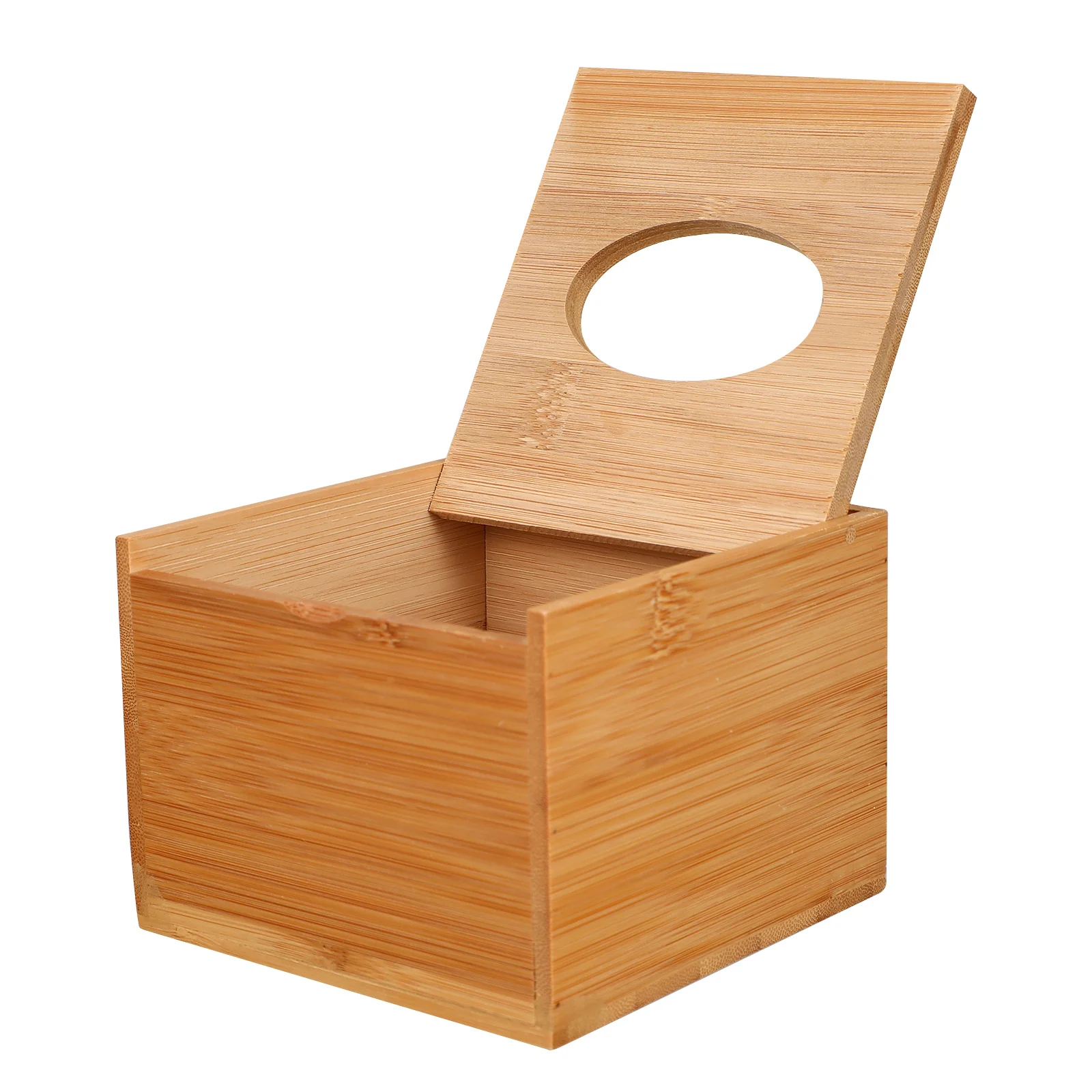 

1 pc Bamboo Wood Tissue Box Square Napkin Holder For Bedroom Living Room Kitchen Office Storage Case Household Organizer