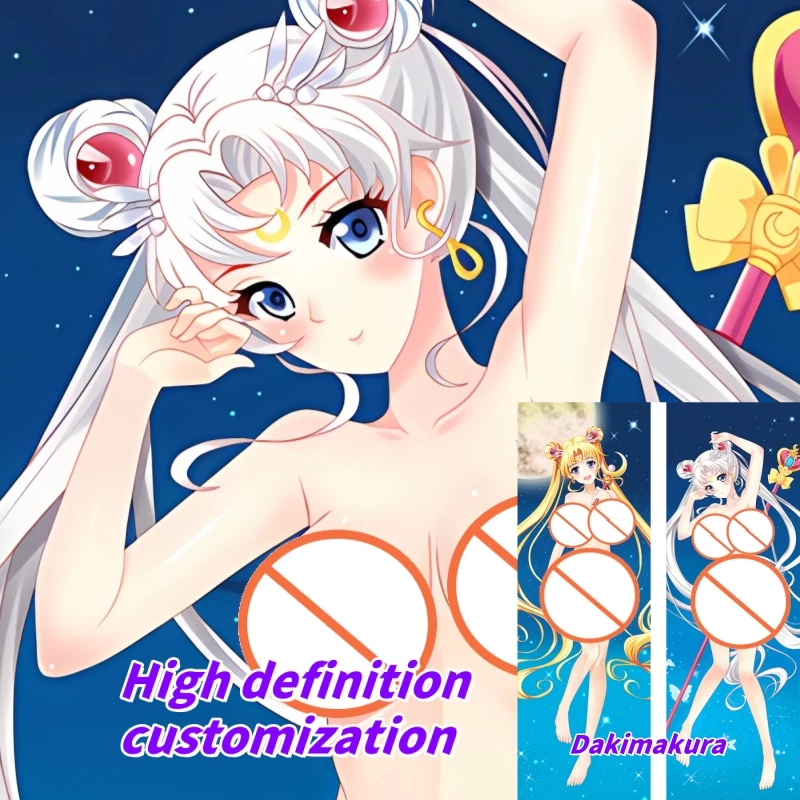 

Dakimakura Anime Pillow Case Tsukino Usagi Double-sided Print Of Life-size Body Pillowcase Gifts
