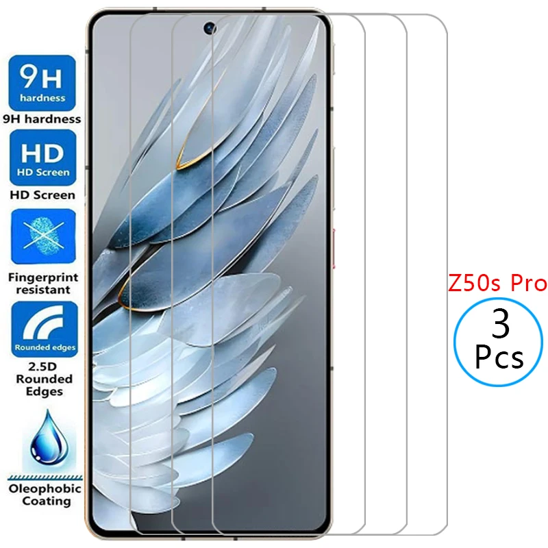 screen protector for zte nubia z50s pro protective tempered glass on nubiaz50s z 50s z50 s z50spro phone film glas 9h