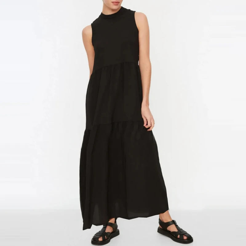 

Ramadan Long Dresses Muslim Abayas For Women All Match Sleeveless Maxi Dress Turkey Khimar Kimono Robe Moroccan Caftan Woman