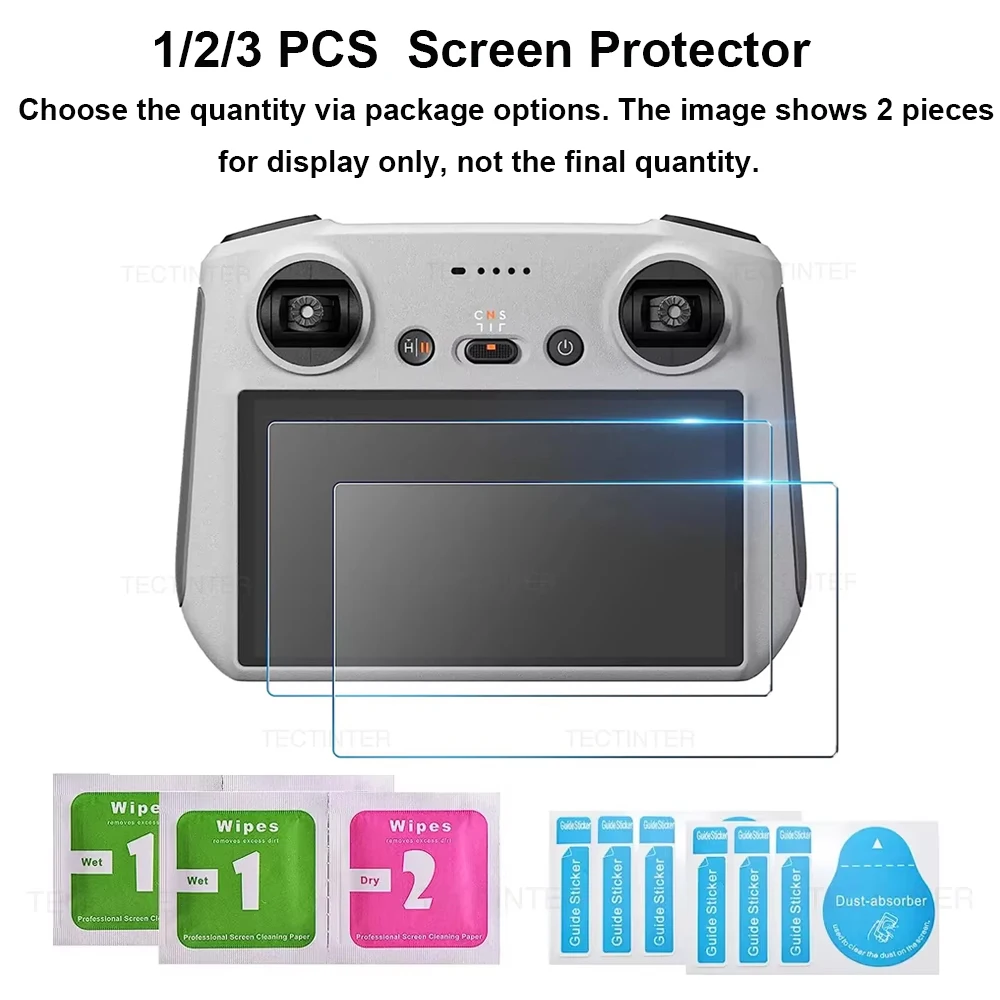 Tempered Tempered Glass Film for DJI Mini 5/4/3 Pro RC 2 Pro Screen Protector HD Protective Anti-Scratch RC Remote Controller Accessories - Aliexpress Deal