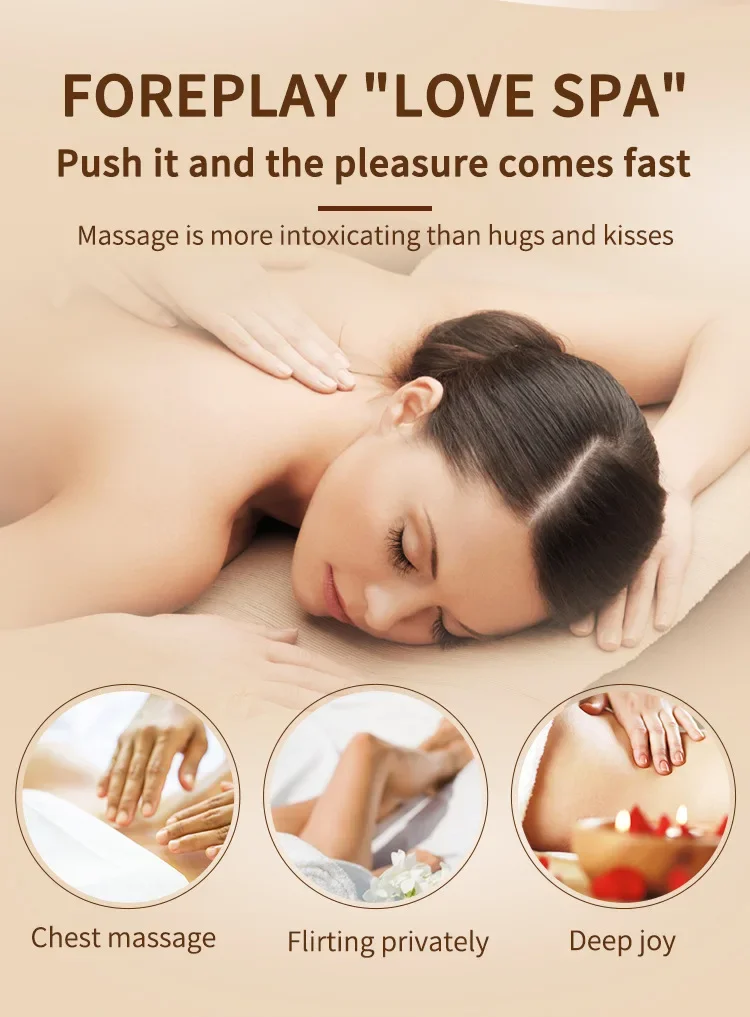 Sensual Massage Oil Natural Plant Ingredients Lubricant Massage Oil Soothing Relax Body Lubricant For Women Men 130ml