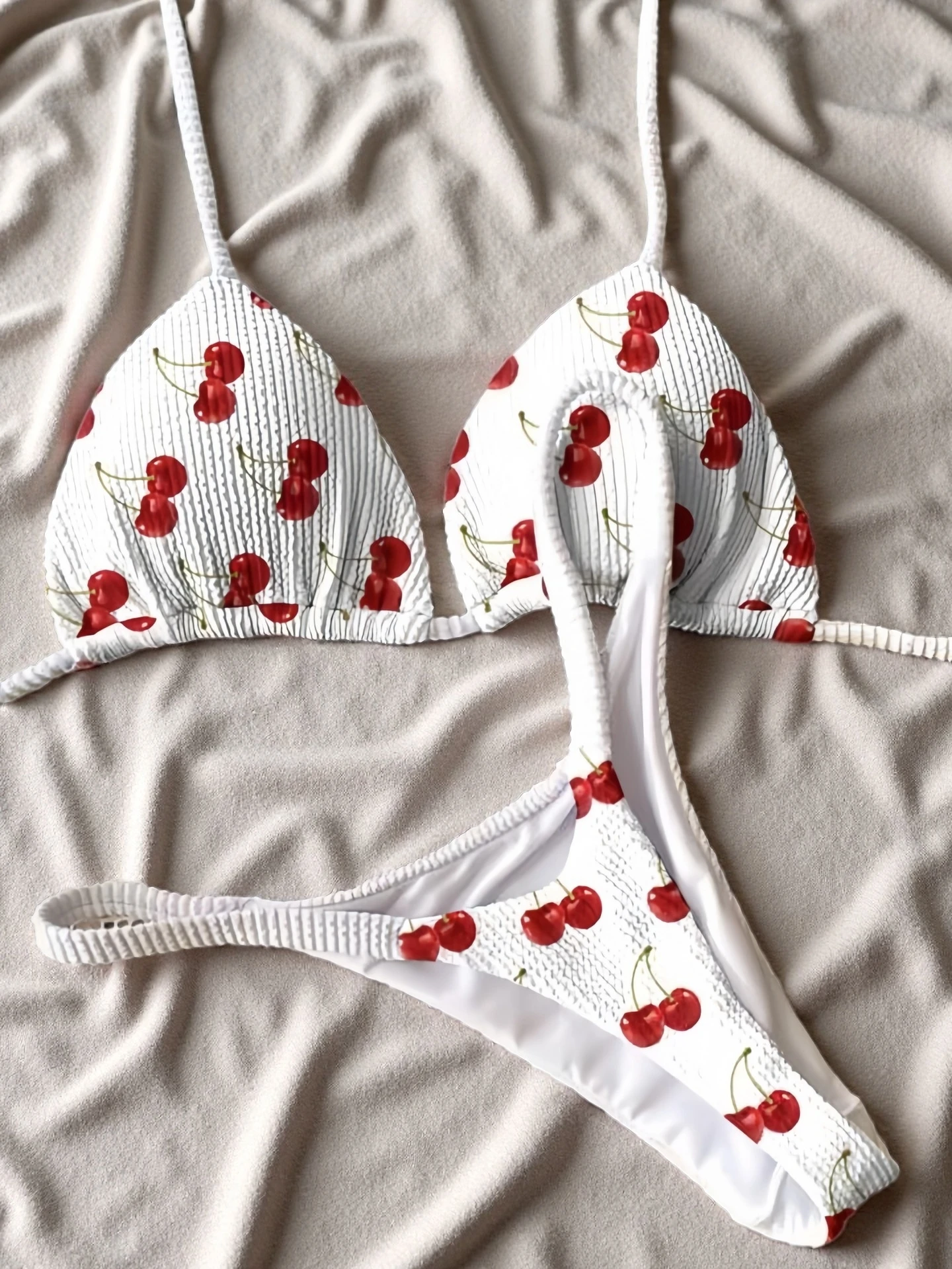 Summer Micro Bikini Push Up Women Swimsuits 2026 Sexy Swimwear Bikini Set Halter Biquini Swim Suits Thong Beachwear Female