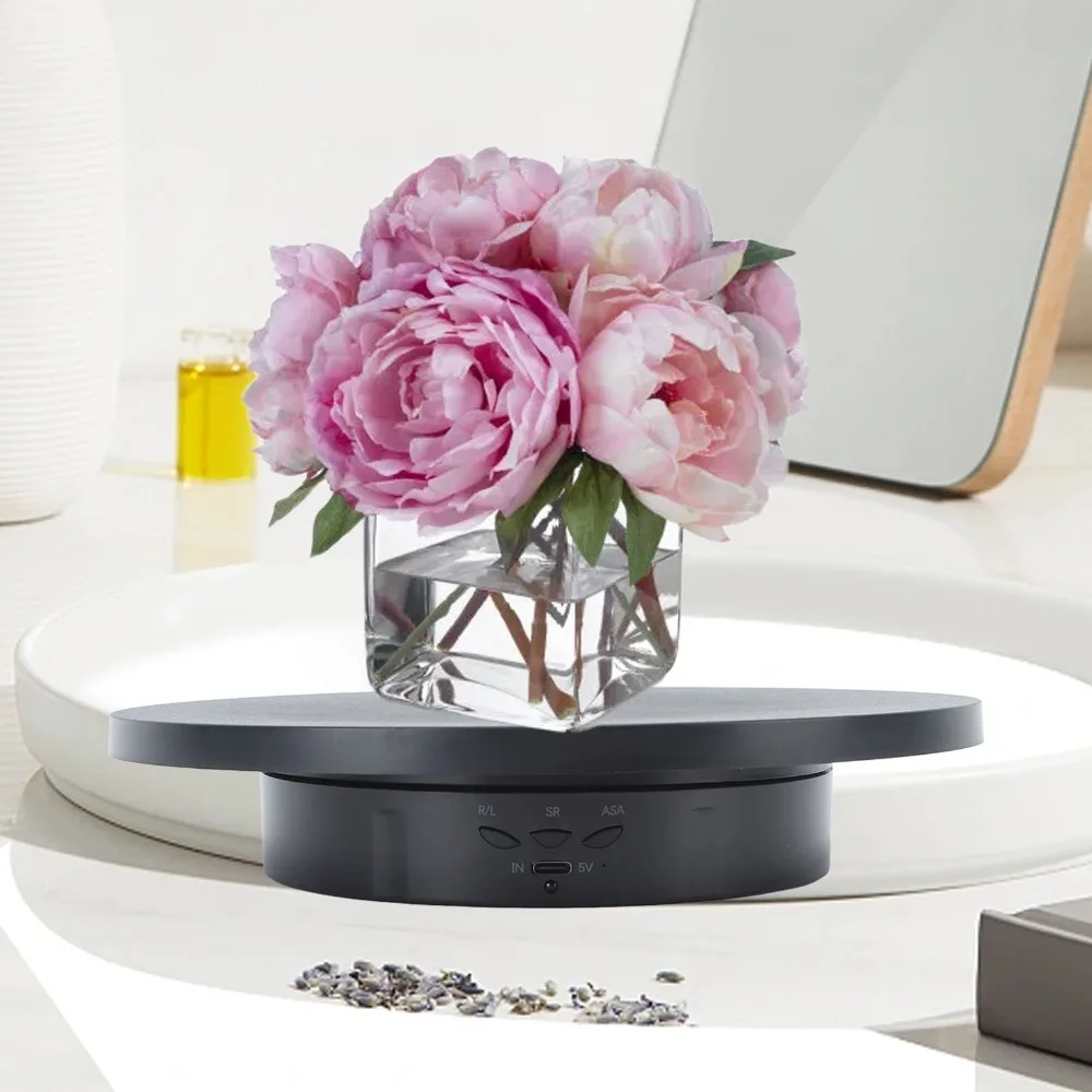 360 Degree Rotation Rotating Display Stand Controller Motorized Lazy Susan Turntable Replacement Cover Bidirectional Rotation