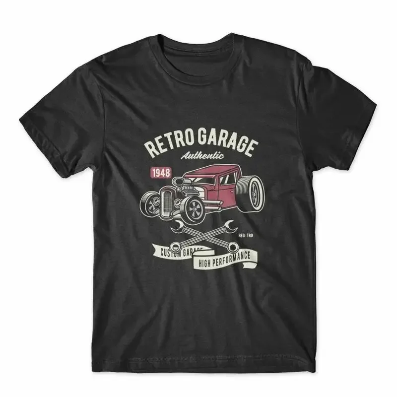 Retro Garage Authentic T Shirt 100 Cotton Premium NEW