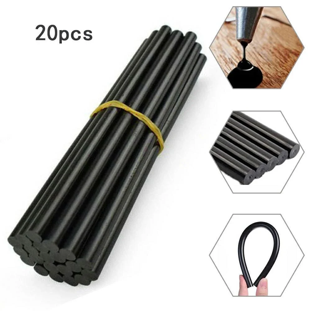 20Pcs 7x190mm Glue Stick Paintless Dent Repair Puller Car Body Hail Removal Thermoplastic Resin Adhesive Accessories