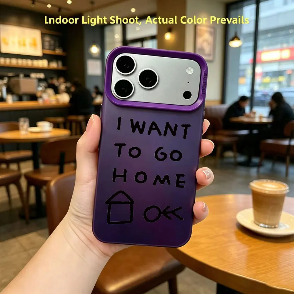 Creative Graffiti Design Silver Phone Case For IPhone 18 17 16 15 14 13 12 11 Pro Xs Max Plus Air Mini XR X 17e 16e Back Cover view 2