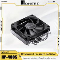 JONSBO HP400S Downdraft Cooler CPU Fan ITX Mini 4 Heat pipes Desktop PC air cooled PWM intelligent temperature control radiator