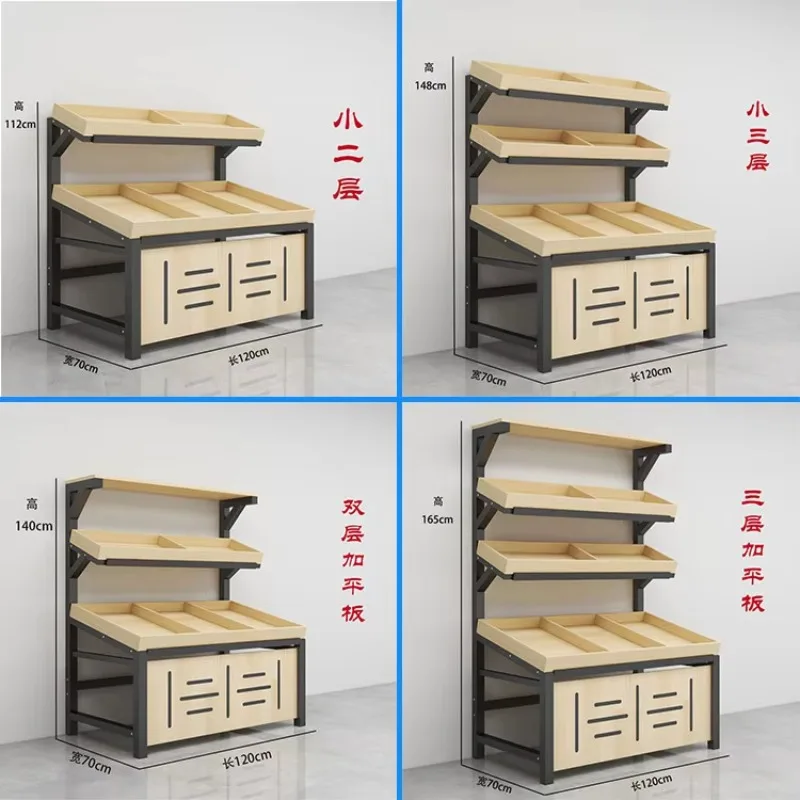 Multi-functionalFruit Shelf Display Rack Supermarket Fruit And Vegetable Shelf Vegetable Shelf