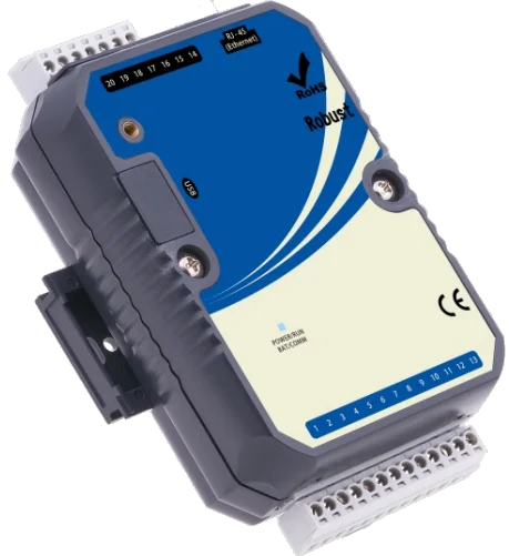 Industrial Ethernet PLC Controller MODBUS TCP-IP/RTU 6DI 4DO Relay  Output(A-5388))