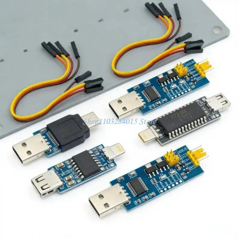 R6FF FT232RL USB To TTLs Serials Converters Module For Microcontroller And Embedded Systems