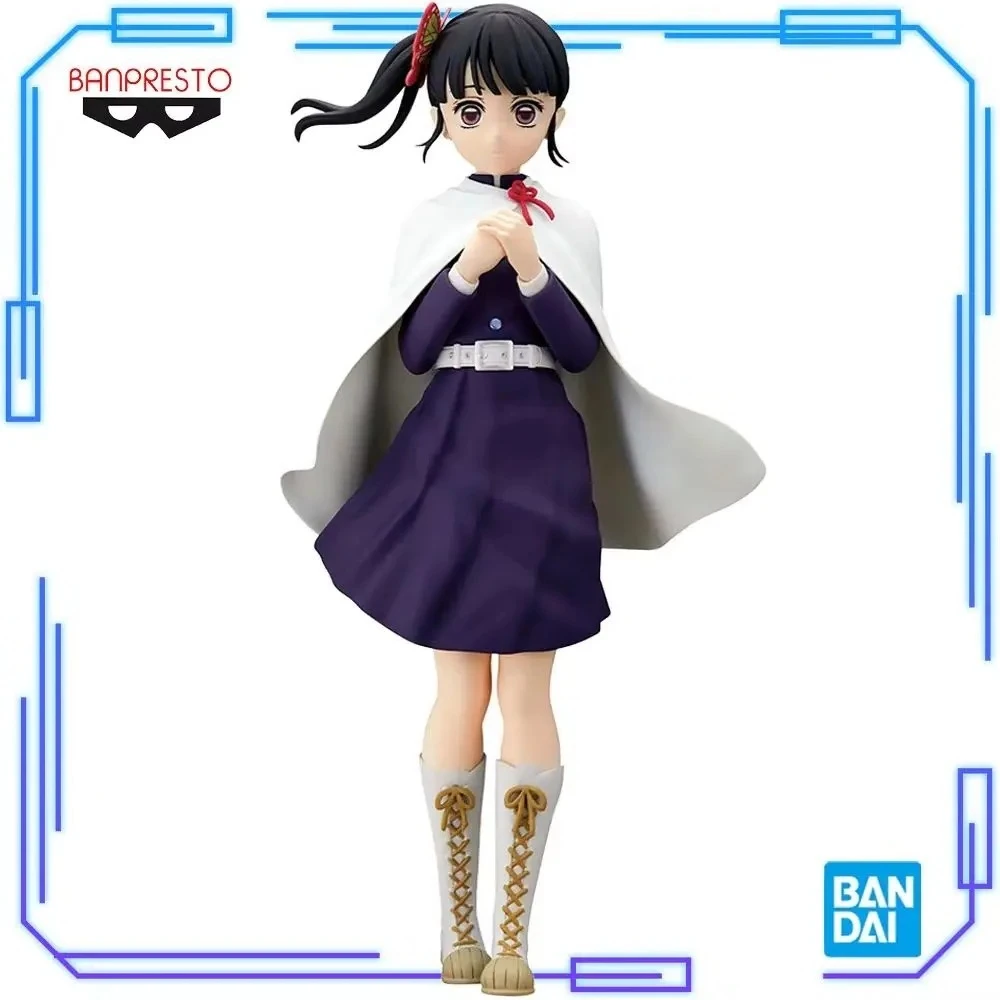 

В наличии Bandai Original Genuine Banpresto Demon Slayer: Kimetsu No Yaiba Glitter & Glamours Kanao Tsuyuri 22 см Модель игрушки Фигурки