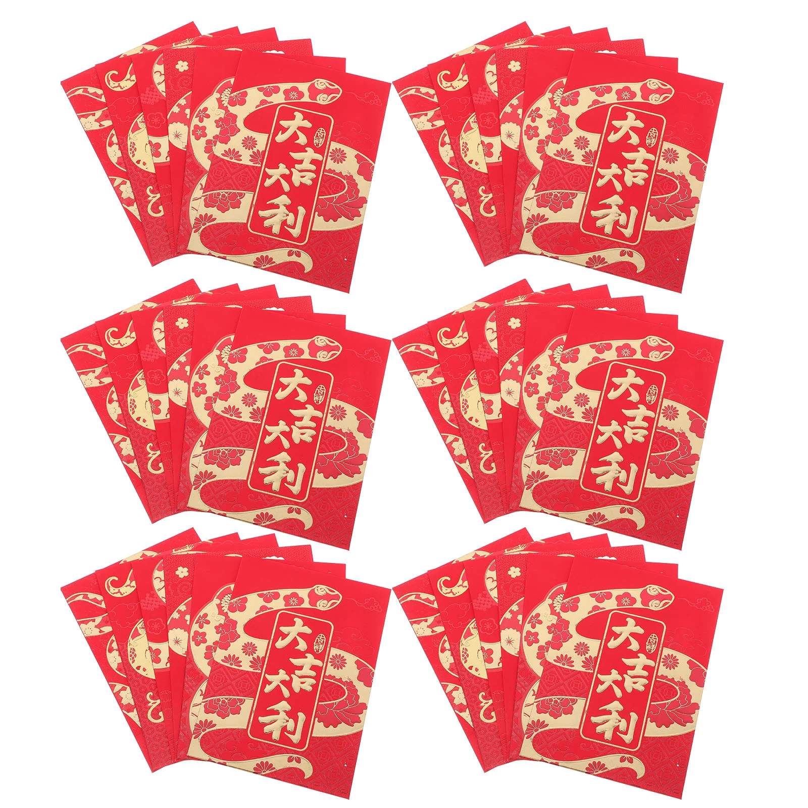 

Snake Zodiac Red Envelope for Cash and Cards Lai Feng Envelopes Chinese New Year