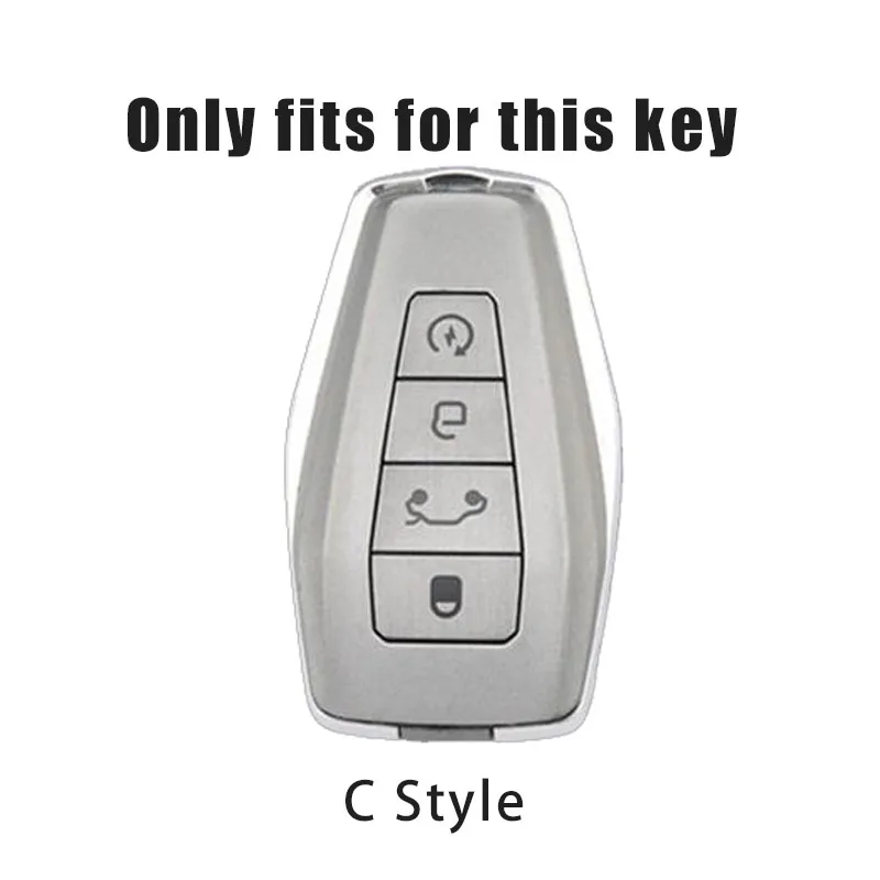 سبائك الزنك 4 زر مفتاح السيارة قذيفة تعديل الوجه للطي مفتاح القضية ل بروتون Gen-2 R3 انسبا سافي بيرسونا حكيم واجا اكسسوارات #2