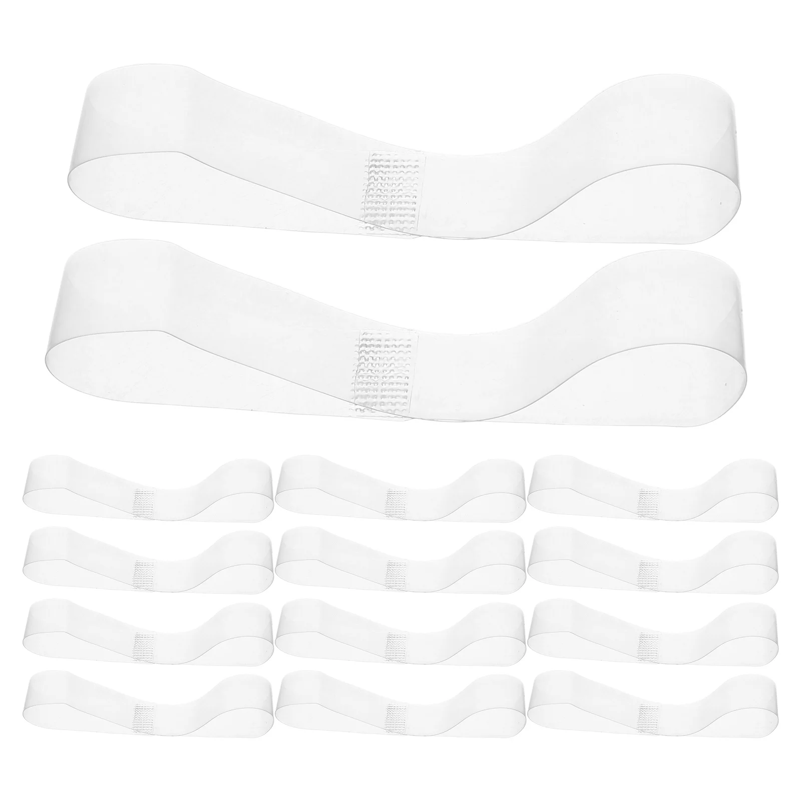 

20Pairs Detachable Invisible Shoe Straps Elastic High Heel Bands Clear Anti-Loose Replacement for Women Fashionable Stable