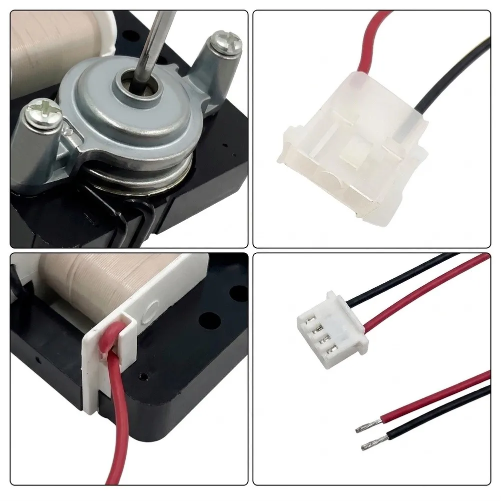 1pcs WR60X10238 Condenser Fan Motor 1.60Hz Rotation For Refrigerator Cooling System Metal Construction