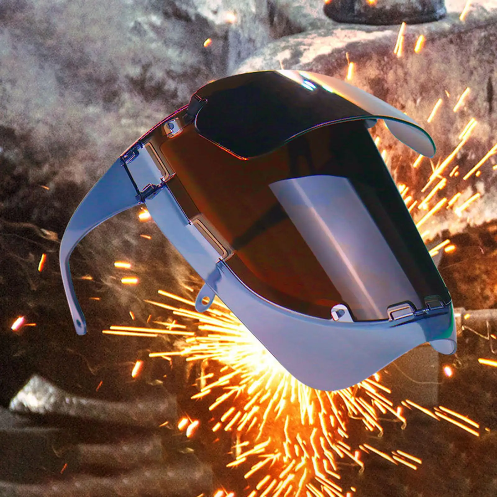 Professional Welding Shield, Heat Resistant Shockproof Proof Grinding