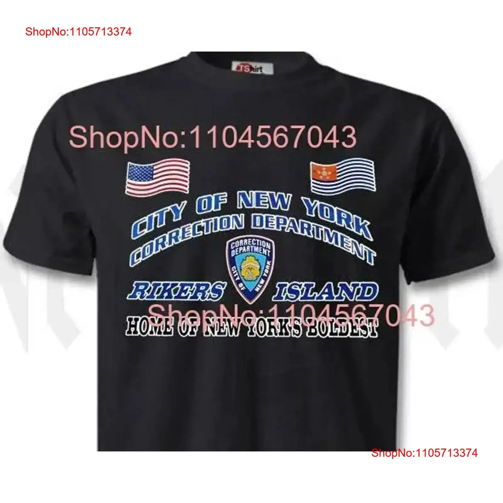 Rikers Island Home of New York's Boldest Entrance Gate Sign T Shirt York City Vibes Old I Love NY Riker's vintage Washed