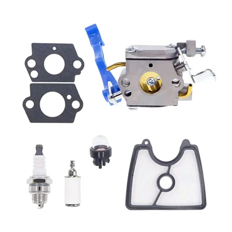 Replacement Carburetor Kit for Husqvarna 125B 125BX - Compatible with Zama C1Q-W37 OEM 545081811
