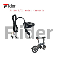 Fiido D1/D2 Electric Bike Spare Parts Accelerator Twist Throttle with Screen Bicycle Parts