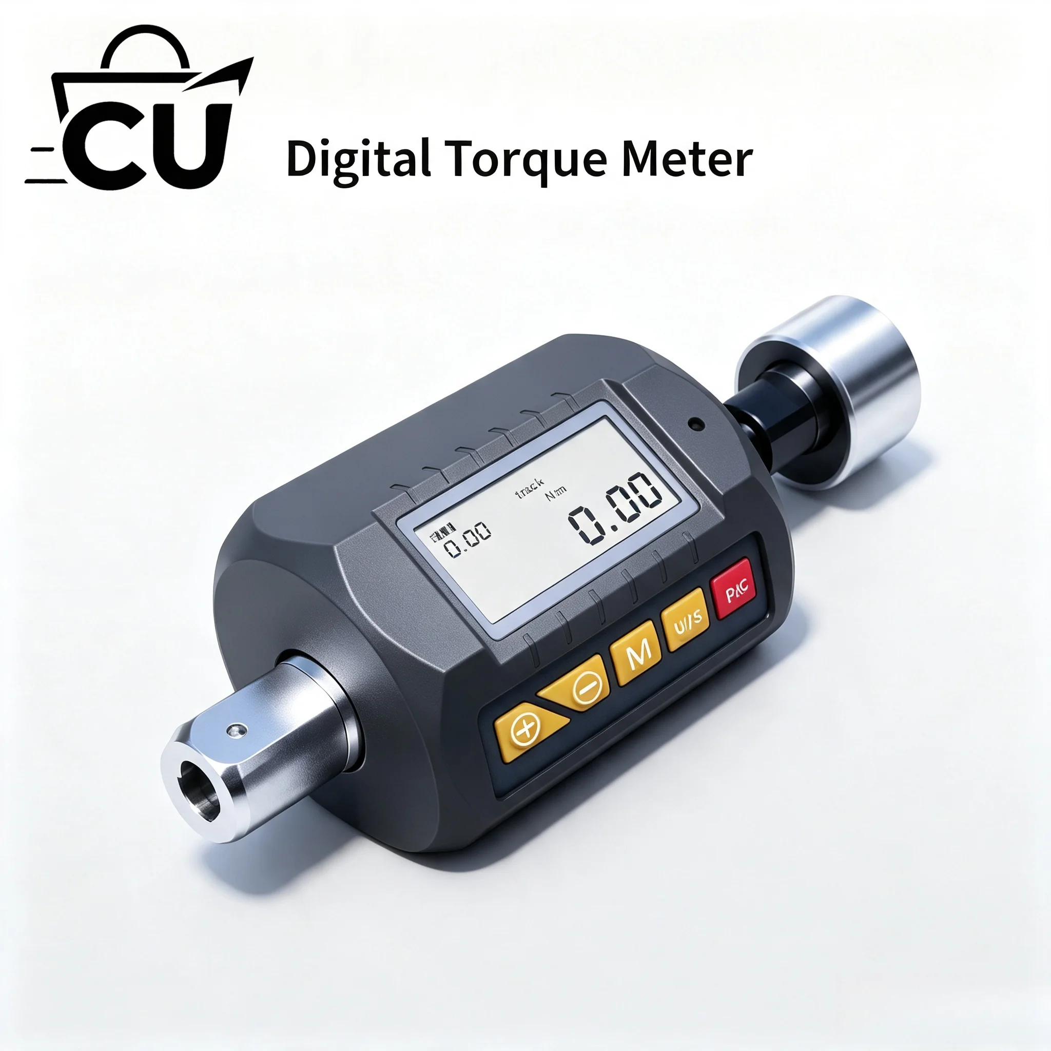 Digital Torque Wrench, High Precision Electronic Ratchet Torque Meter, Digital Torque Tester for Automobile Repair Maintenance