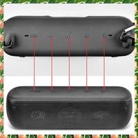 JAJA Silicone Case For Anker Soundcore Motion+ Bluetooth Speaker Waterproof Rubber Travel Carry Pouch With Carabiner