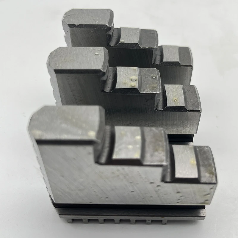 3 Jaw Self-centering Chuck K11-160 Chuck Jaw Spare Part Internal Jaw and External Jaw