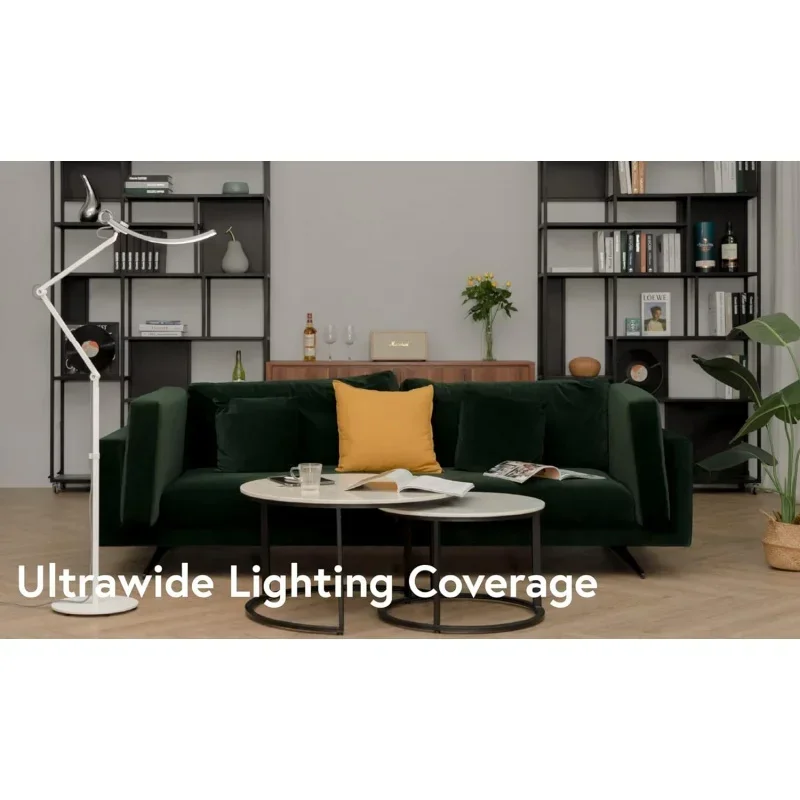 BenQ e-Reading Floor Lamp | Eye-Caring for Living Room, Bedroom, Home Office | Ultrawide, Bright, Dimmable with 13 Color Modes |
