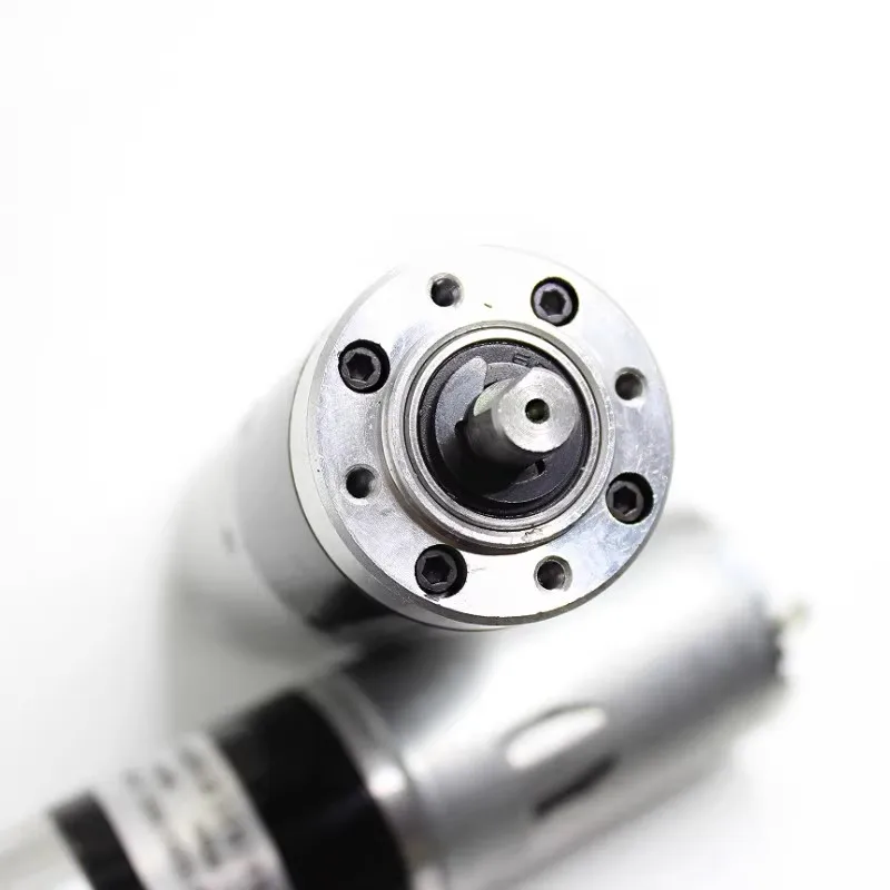 DC12V-24V CW CCW 8mm D-محور 36mm محرك تخفيض التروس الكوكبي