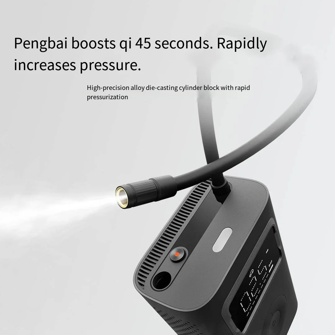 Xiaomi Mijia Smart Tragbare Elektrische Luft Kompressor 2Pro Mini Luftpumpe 150PSI Typ-C LED Multitool Inflator Für auto Ball