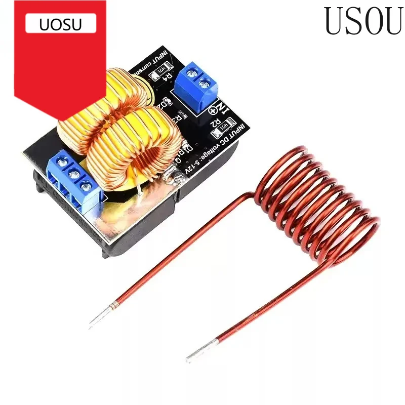 DC 5-12V Mini ZVS Low Voltage Induction Heating Power Supply Module Induction Heating board for induction Heating with Coil