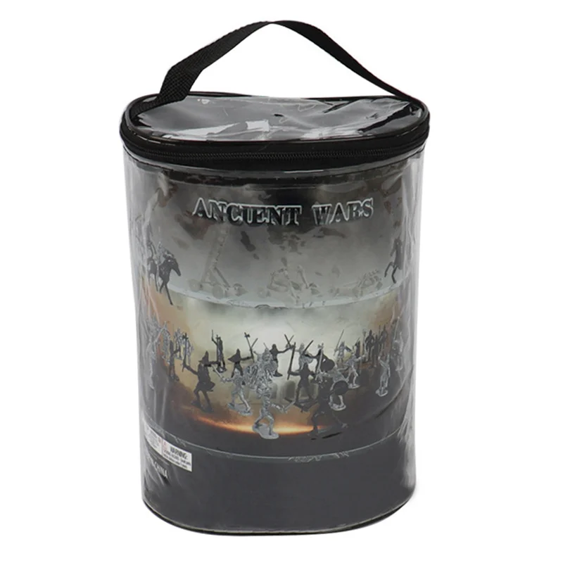 

104 Pcs Medieval Cavalry War Horse Soldier Model Roman Soldier Ancient Medieval Warrior Model Action Figures Toys