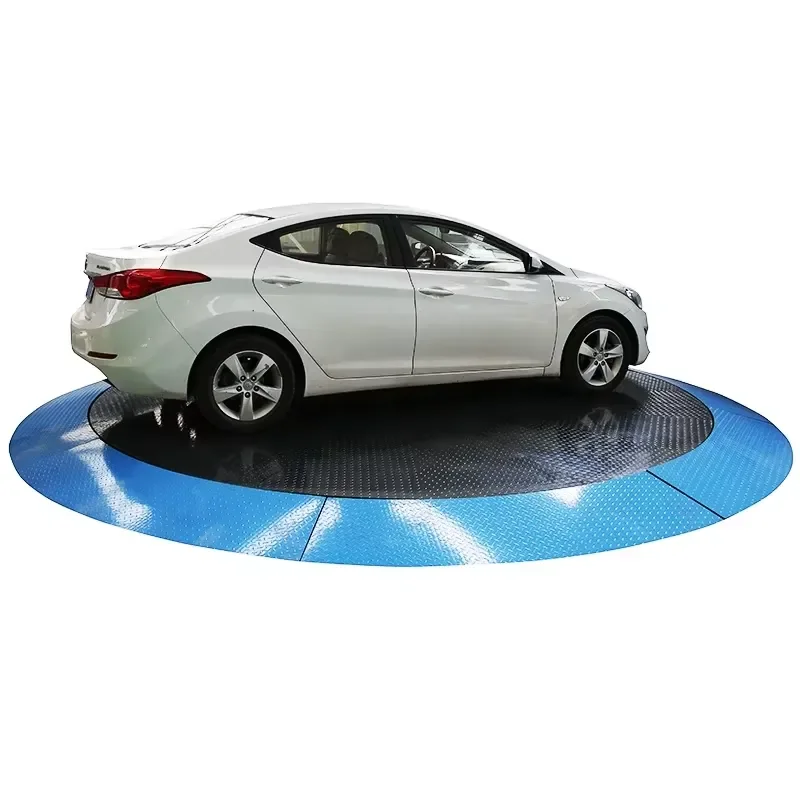 YWM Certificate 3000kg 4000kg Hydraulic Electric Car Rotating Platform for Sale
