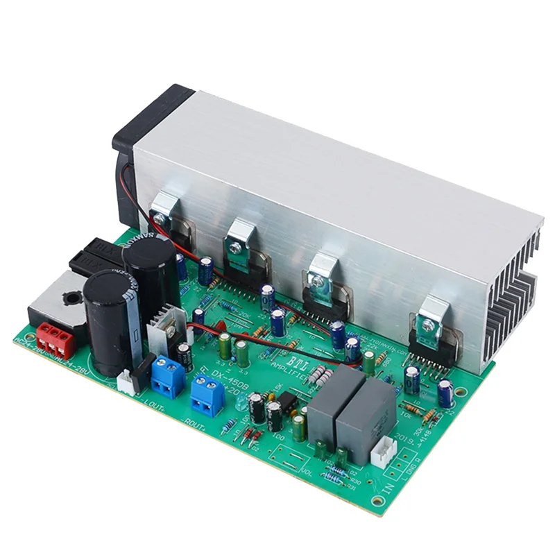 Papan Amplifier TDA7294 PRO, papan penguat Audio HiFi pendingin udara 2.0 saluran 150W