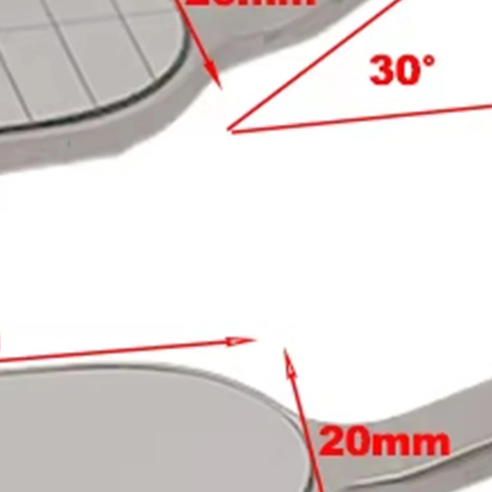 

Противотуманные родиевые стоматологические зеркала для рта — многоразовые длинные отражатели для полости рта для стоматологов и клиники, высококачественные инструменты