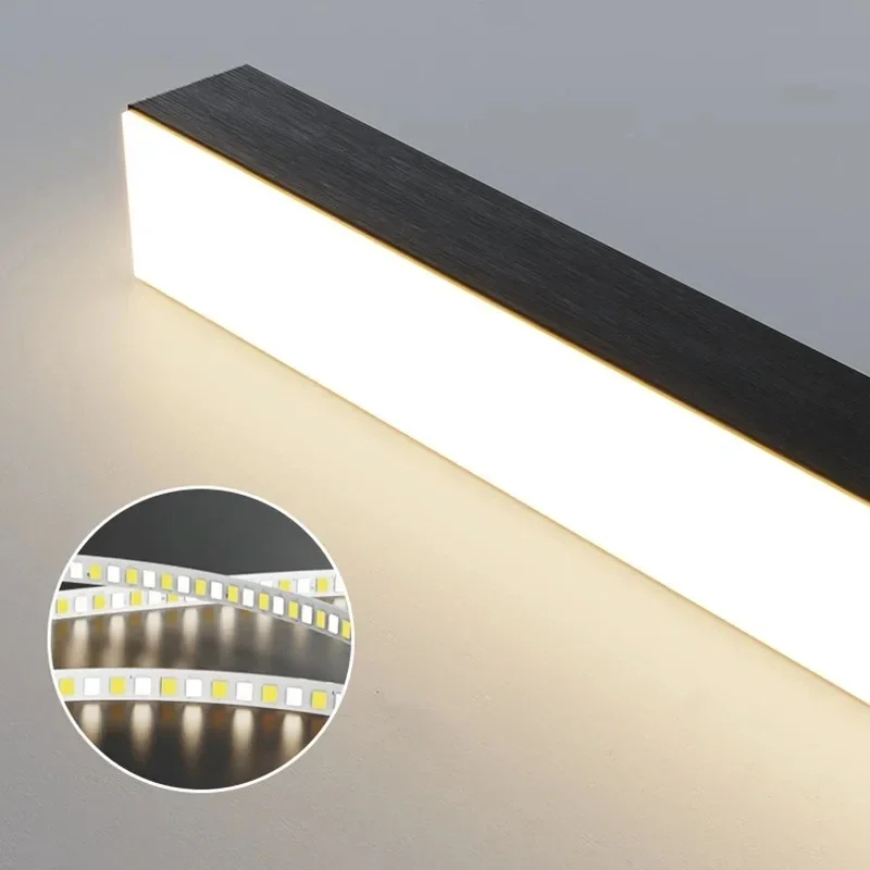 

Table Simple Kitchen Island LED Ceiling Chandeliers Modern Minimalist for Dining Room Pendant Lamps Home Decor Lighting Fixture