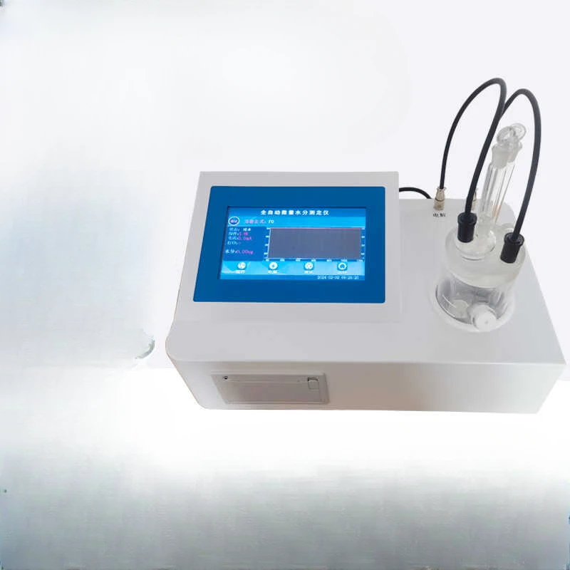 

Measuring instrument Solvent detector Coulomb method Electricity method Trace moisture tester