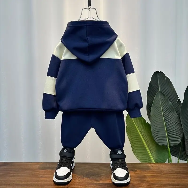 Tracksuit For Boy Sets Children Clothes Set ForBoy Sports Suit Hoodies and Pants 2Pcs Junior Kids 2 3 4 6 8 10 Year 2024 New